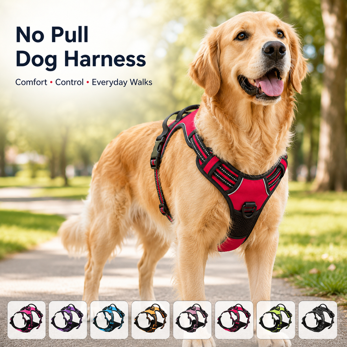 Dog Harness Set