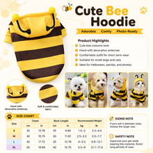 Bee Costume Hoodie for Dogs & Cats