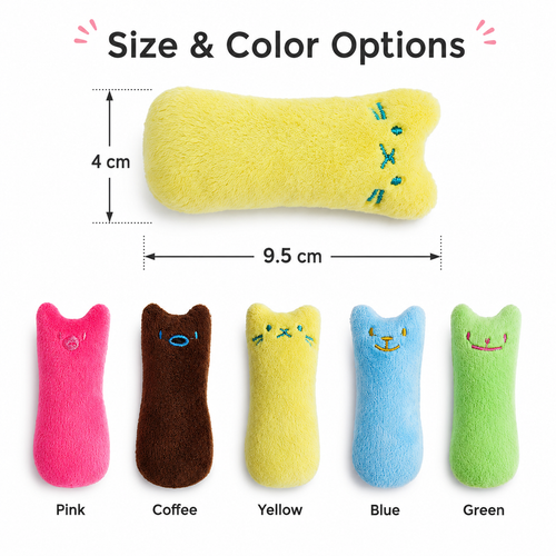 Interactive Catnip Chew Toy