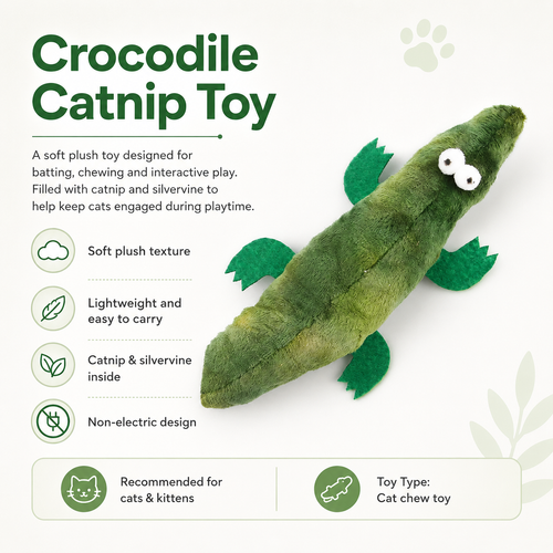 Caterpillar Catnip Chew Toy
