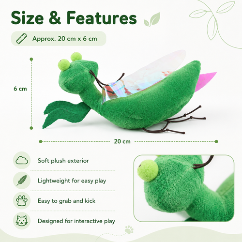 Caterpillar Catnip Chew Toy
