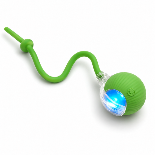 Rechargeable Interactive Cat Ball with Tail