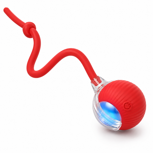Rechargeable Interactive Cat Ball with Tail