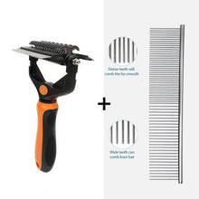 3-in-1 Pet Grooming & Deshedding Brush